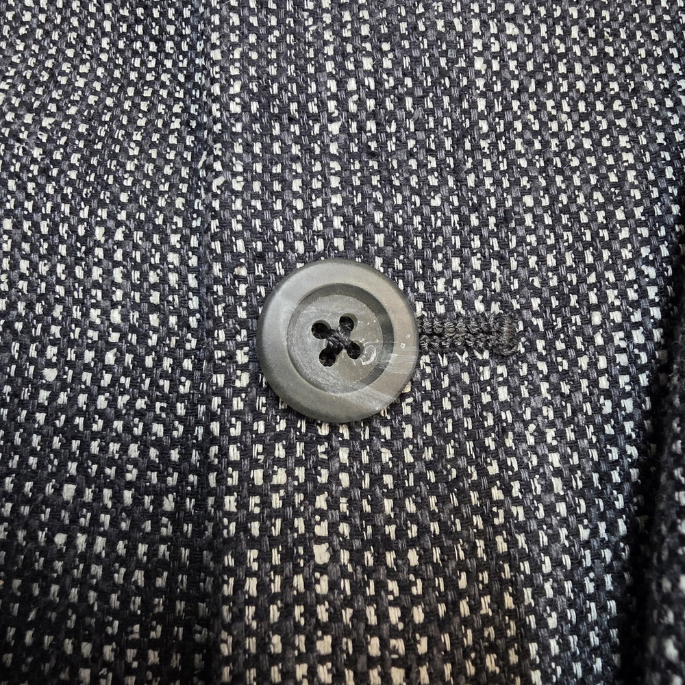 Americana Heritage H. Freeman & Son Wool Tweed Blazer Men 46R Navy Gray Textured - Picture 5 of 16